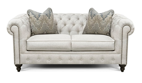 Rondell - 2R00LR/NR - Stationary Loveseat With Nails