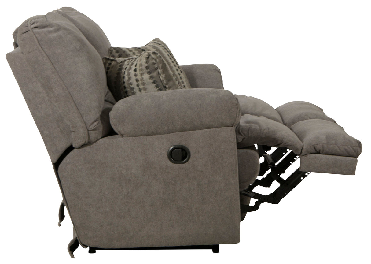 Sadler - Lay Flat Reclining Console Loveseat