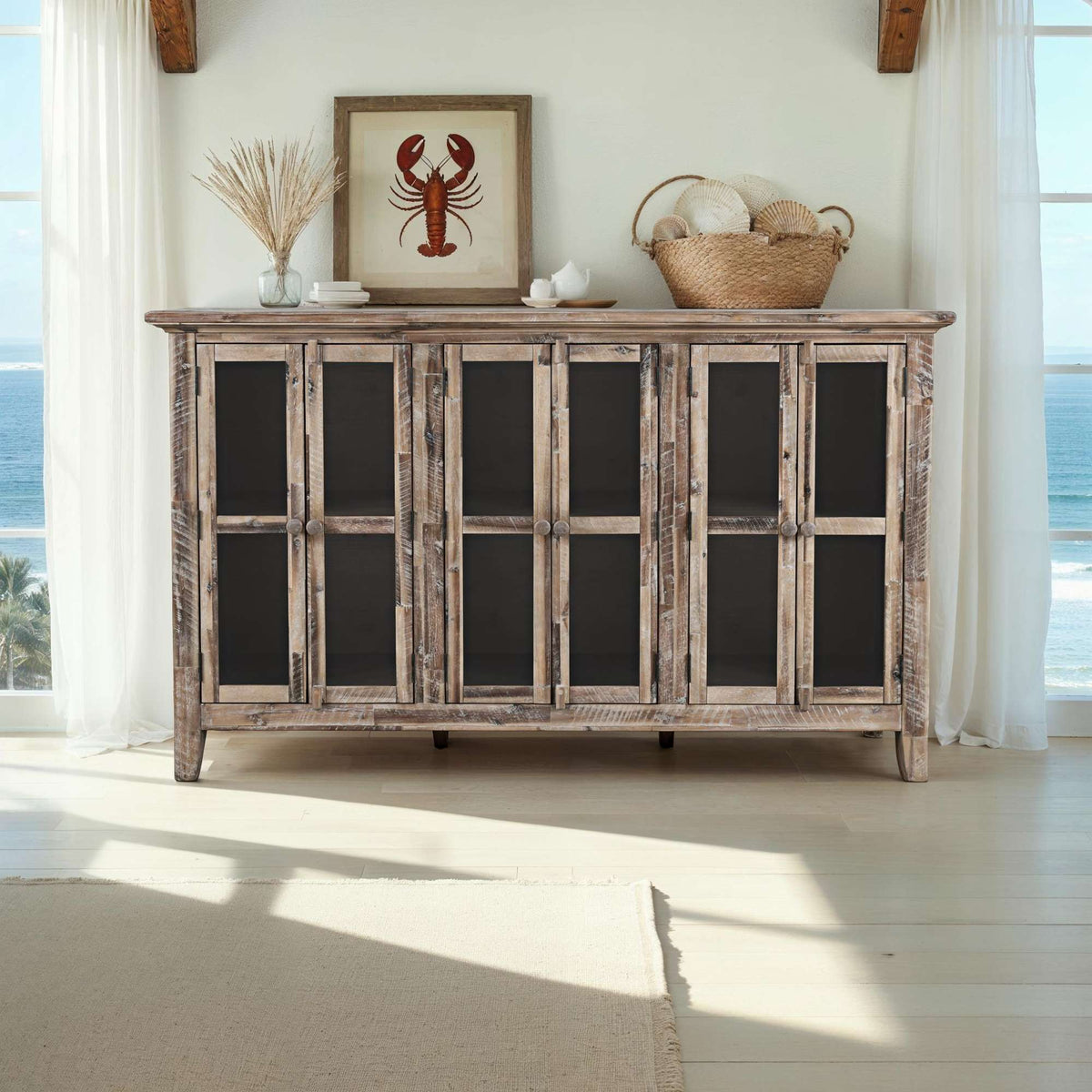 Rustic Shores - High Cabinet