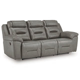 Heritage Reclining Sofa Leather