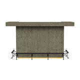 Jemma - Bar Table With Light - Gray And Dark Espresso