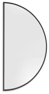 Denlow - Black - Accent Mirror