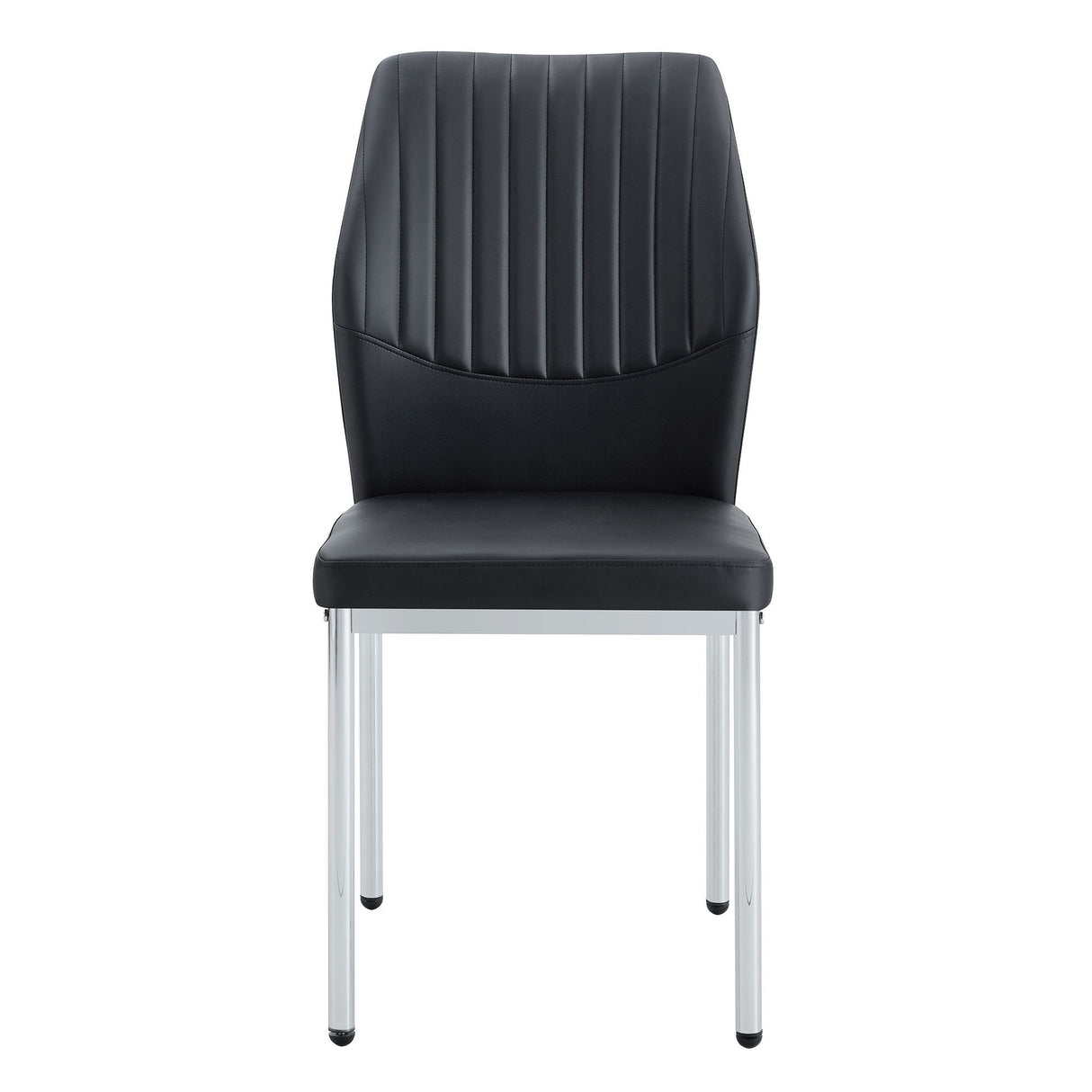 Luxury Simple High Resilience Dining Chair With Metal Legs