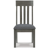 Hallanden - Dining UPH Side Chair (Set of 2) - Black / Gray