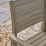 Outdoor Dining Chair, Stacking Design For Patio