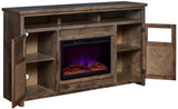 66" Highboy Fireplace