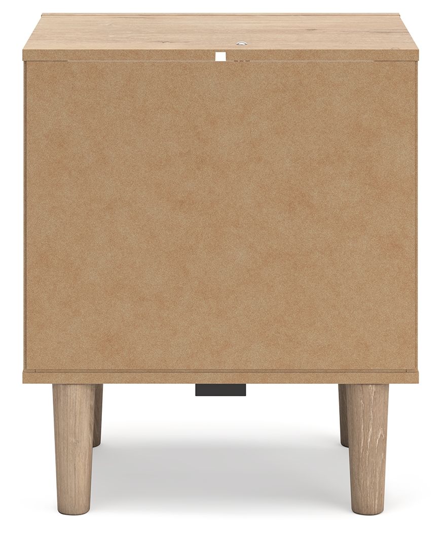 Cielden - Two-tone - One Drawer Night Stand