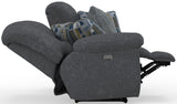 Trifecta - Power Reclining Loveseat - Smoke