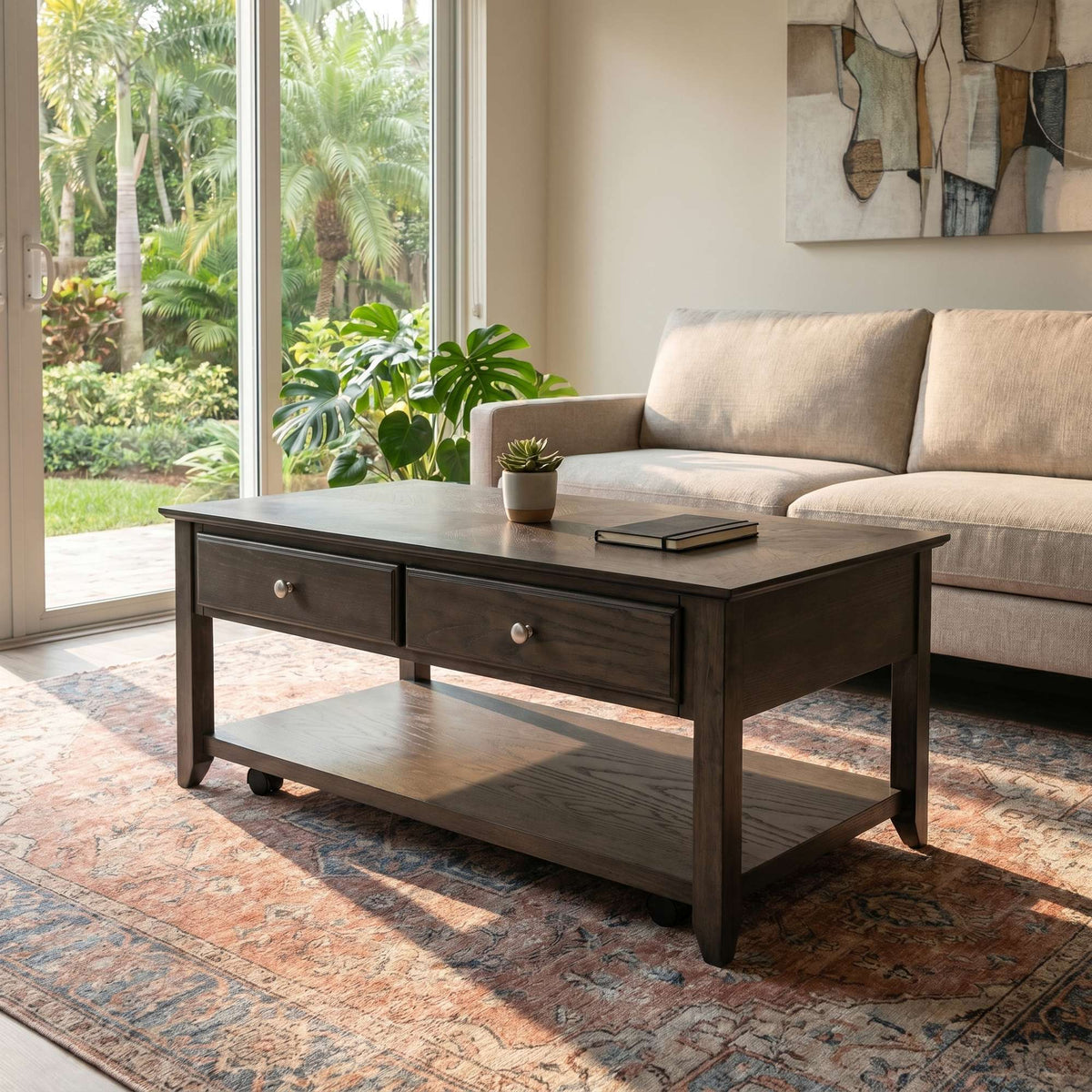 Modern Espresso - Carlton Table