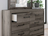 Graystorm - Brown Gray - Dresser And Mirror