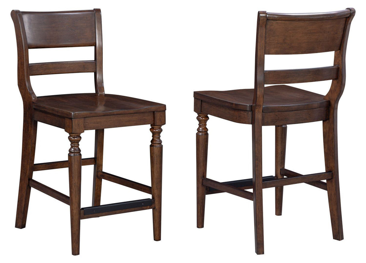 CounterHght Chair w/Wood Seat (per chair, 2/ctn)