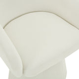 Modern Swivel Accent Chair With Ergonomic Barrel Design