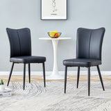 Minimalist Style Minimalist Dining Chairs With Metal Legs