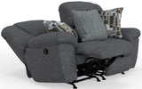 Trifecta - Dual Rocking Reclining Loveseat - Smoke