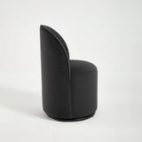 360 Degree Swivel Armless Dining Barrel Chair