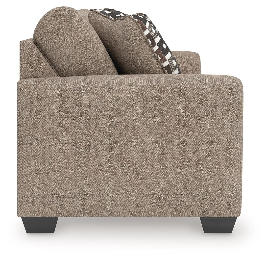 Triston-Peaks - Suede - Sofa