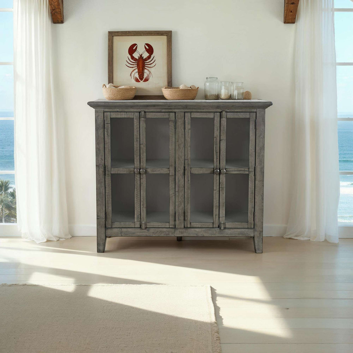 Rustic Shores - High Cabinet