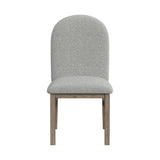 Portland - Round Back Side Chair (Set of 2) - Gray