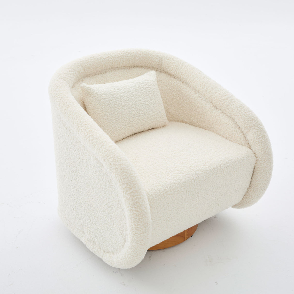 Swivel Accent Chair With 360 Degree Rotating