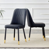 Modern Chair With Metal Legs