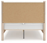 Cadmori - Upholstered Panel Bed