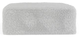 Bankside - Fabric Cocktail Ottoman - Gray