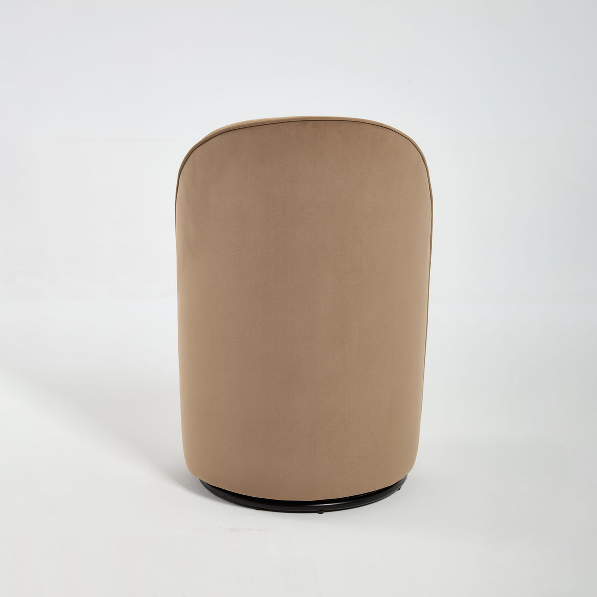 360 Degree Swivel Armless Dining Barrel Chair