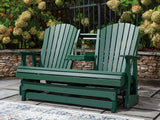 Shell Beach - Loveseat Glider - Green