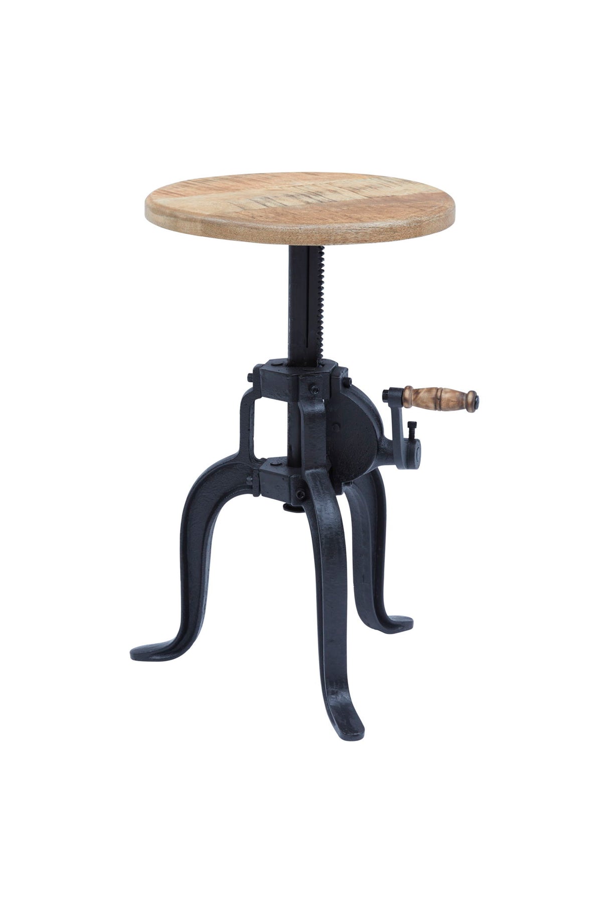 Global Archive - Carter Crank Table - Natural & Black