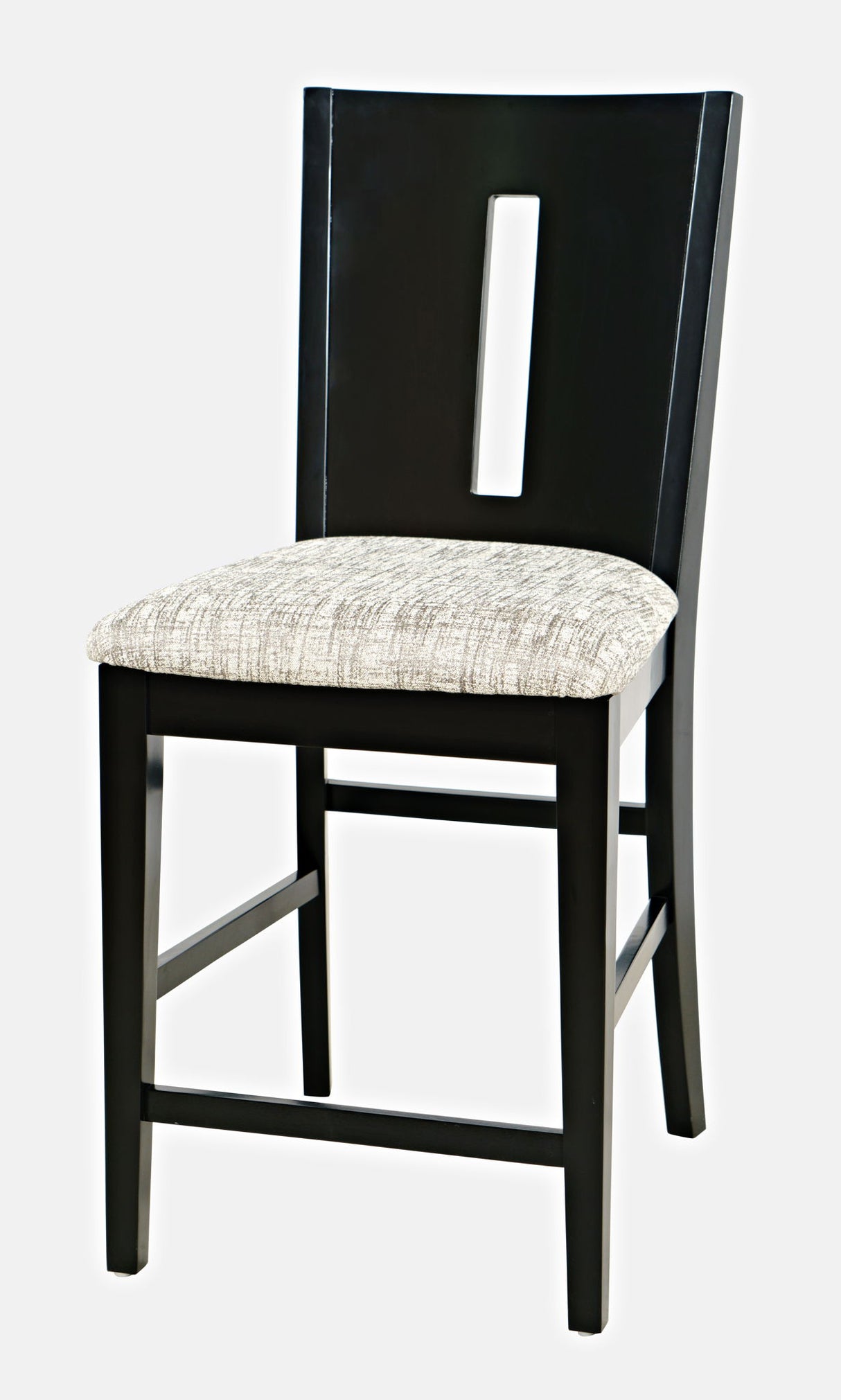 Urban Icon - Slotback Stool (Set of 2) - Black / Gray