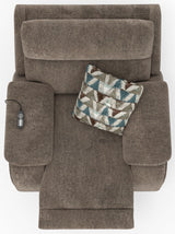 Joya - Power Lay Zero Gravity Recliner With Power Adjustable Headrest And CR3 Heat/Massage/Lumbar/ZG - Mushroom