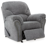 Allmaxx - Rocker Recliner - Pewter