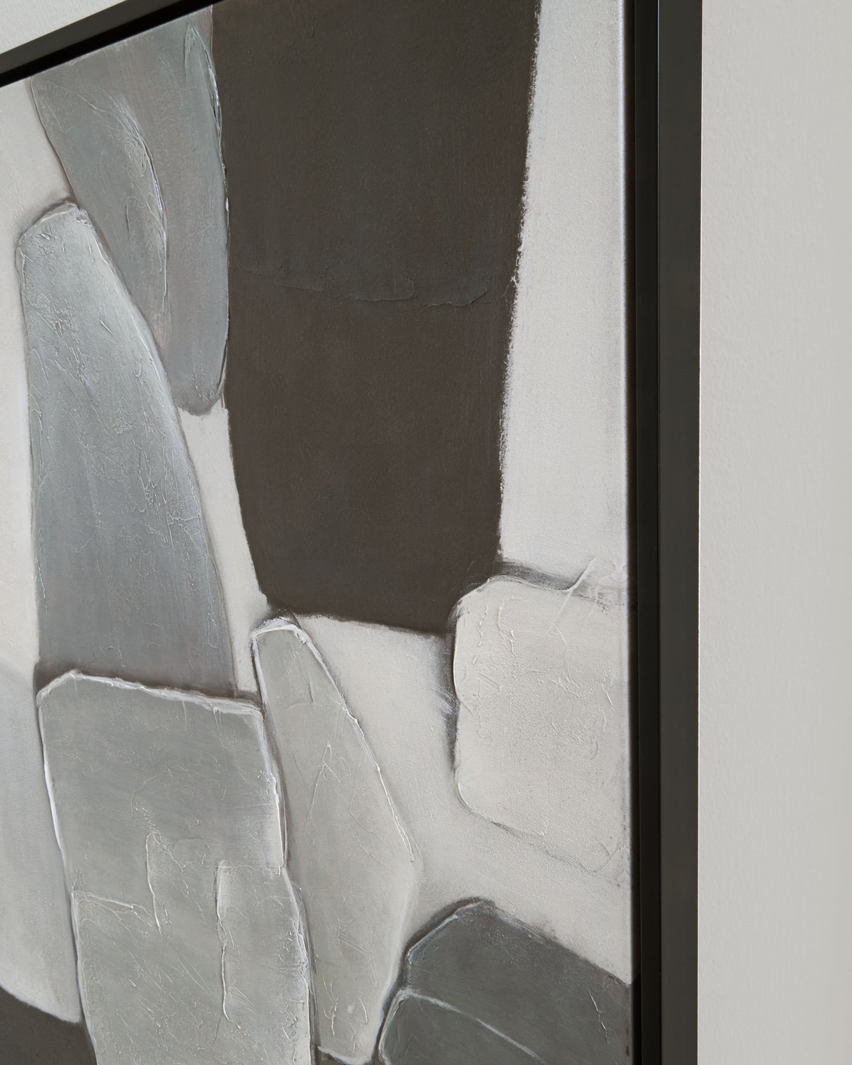 Adilson - White / Gray / Black - Wall Art