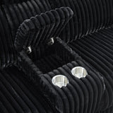 Admiral - Motion Loveseat With Console