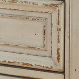 Realyn - Full UPH Panel Headboard - Chipped White
