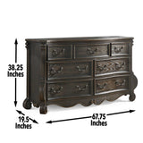 Rhapsody - Dresser And Mirror - Dark Brown