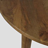 Bodhi - Round Solid Wood Dining Table - Brown