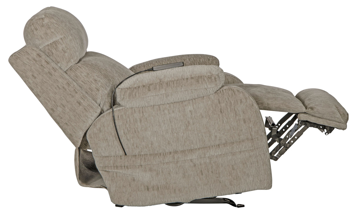 Refresher - Power Headrest Power Rocker Recliner With CR3 Heat / Massage / Lumbar