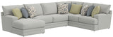 Stockbridge - Sectional With Comfort Coil Seating And 9 Accent Pillows Included