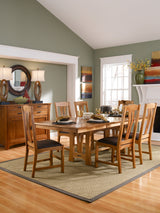 Cattail Bungalow Dining Cat 42X60 Trestle Dining Table