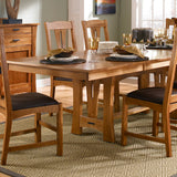 Cattail Bungalow Dining Cat 42X60 Trestle Dining Table