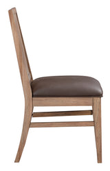 Casual Loft Dining Panel Back Chair Uph Seat