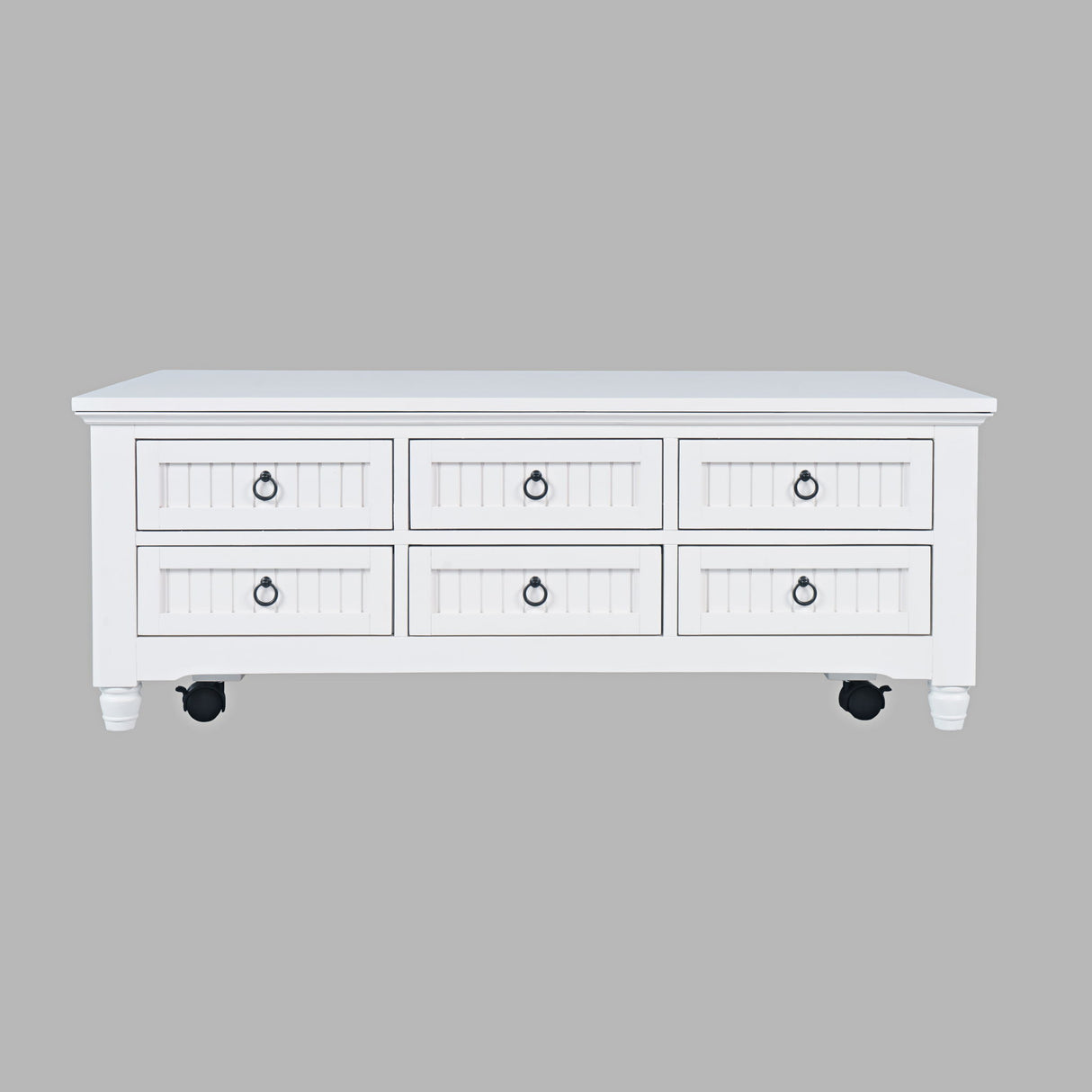 Westport - Castered Leg Coffee Table - White