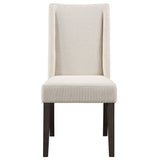 Napa - Upholstered Side Chair (Set of 2) - Dark Brown