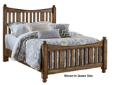 Maple Road - Slat Poster Bed With Slat Poster Footboard