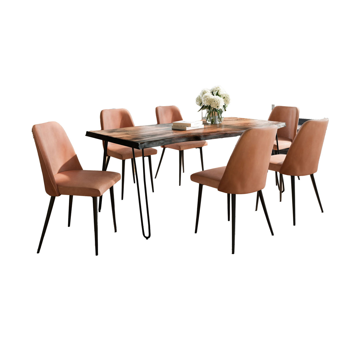 Nature's Edge - Dining Set - Chestnut