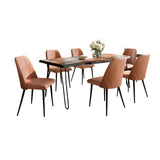 Nature's Edge - Dining Set - Chestnut