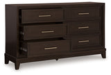 Neymorton - Dark Grayish Brown - Dresser