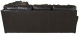 Denali - Italian Leather Match Sectional