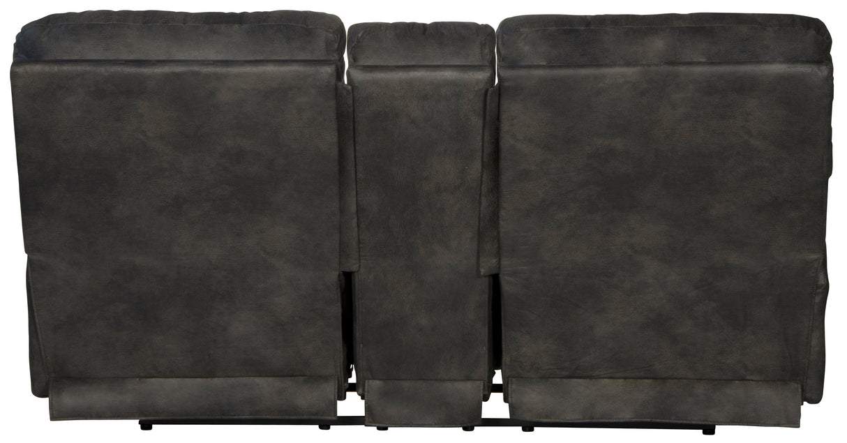 Voyager - Lay Flat Console Reclining Loveseat